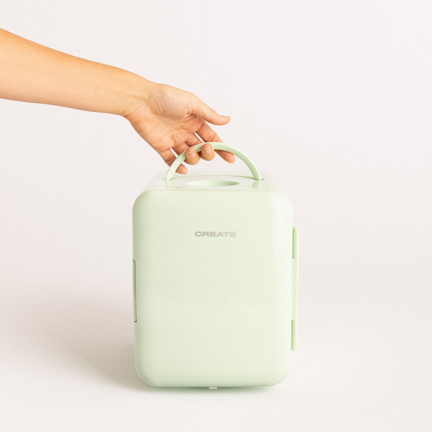 Fridge Mini Box - Mini Réfrigérateur Avec Fonction Chaud/Froid 4 L - Vert Pastel