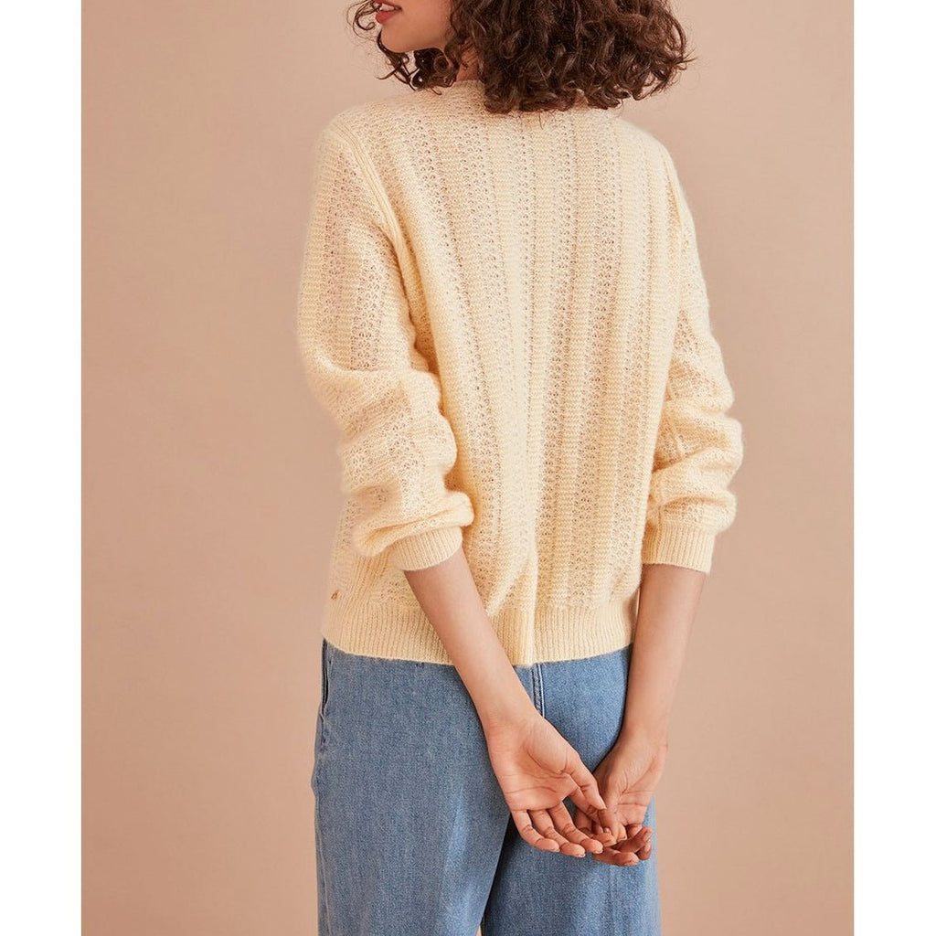 Cardigan Athea – Limone – Des Petits Hauts – The Bradery