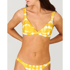 Touch Tie Dye Bikini Top - Ocher - Robin Collection -The Bradery