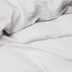 Washed Linen Duvet Cover - Pebble - MOST - The Bradery