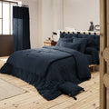 Housse De Couette Gaze De Coton Gaia Minuit - L'Effet Papillon - The Bradery