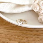Anillo Louka - Acero blanco