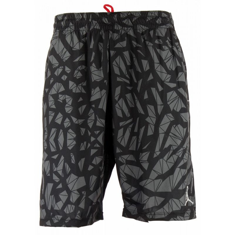 Jordan Fragmented Print - Men's Textile Shorts - Black MEN'S TEXTILE SHORTS Nike