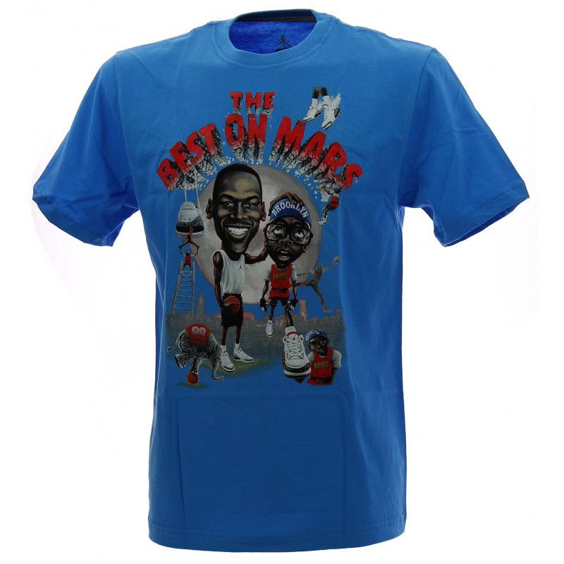 Jordan Mike And Mars - Camiseta textil hombre - Azul CAMISETA TEXTIL HOMBRE Nike