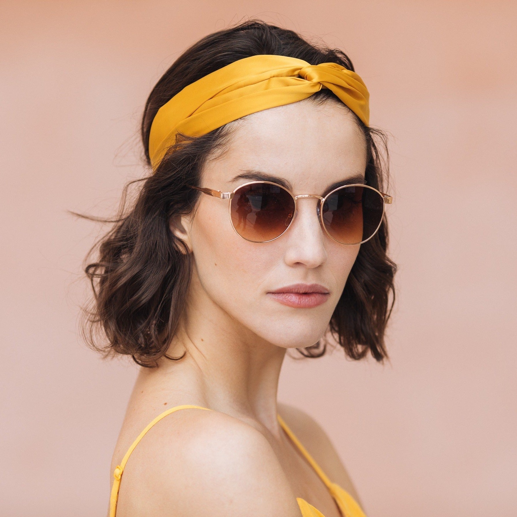 Gafas de sol Hanna.B - Oro rosa - Unisex - Le Petit Lunetier - The Bradery