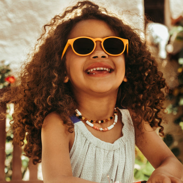 Gafas de sol Naor.A (1-3 años) - Naranja - Niño - Le Petit Lunetier - The Bradery
