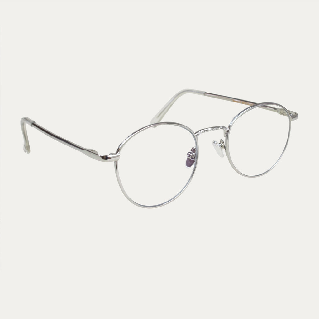 Gafas de luz azul Hanna.B - Plata - Unisex - Le Petit Lunetier - The Bradery