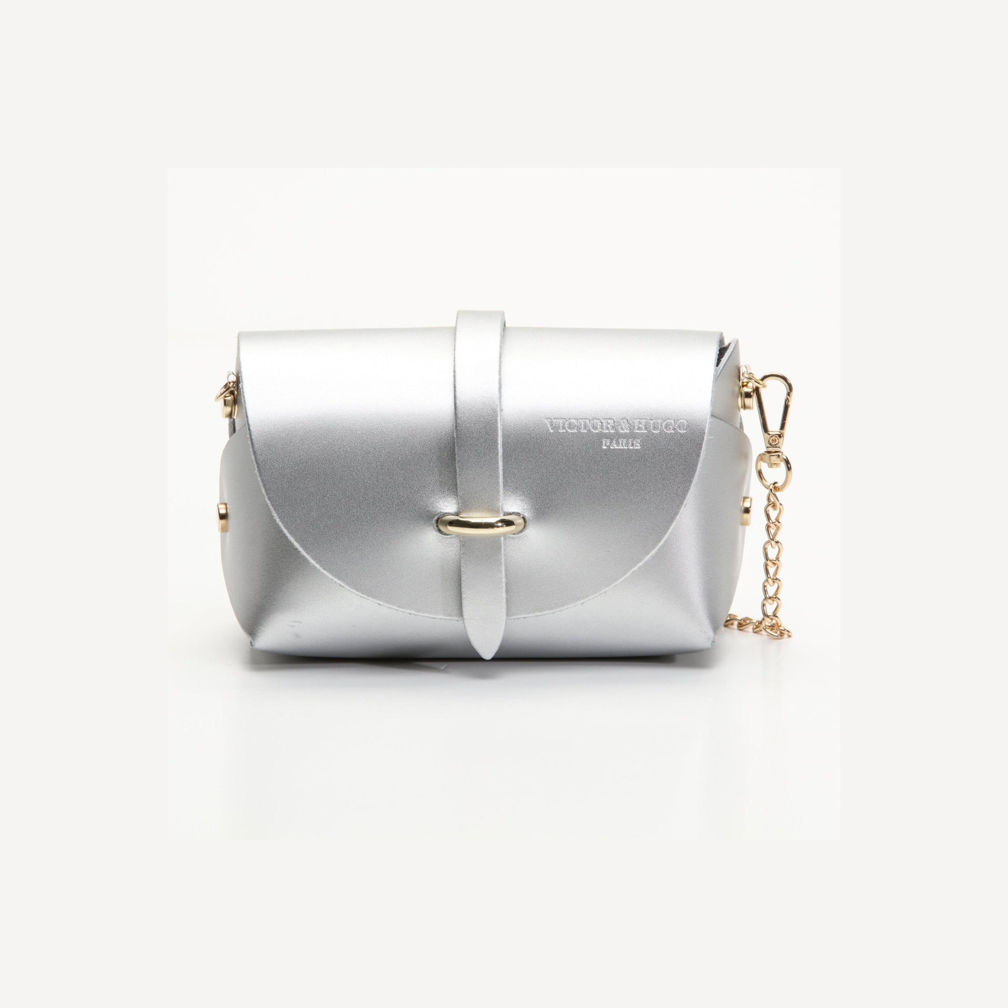 Bolso de mano Zephyr - Plata - Victor & Hugo -La Bradery
