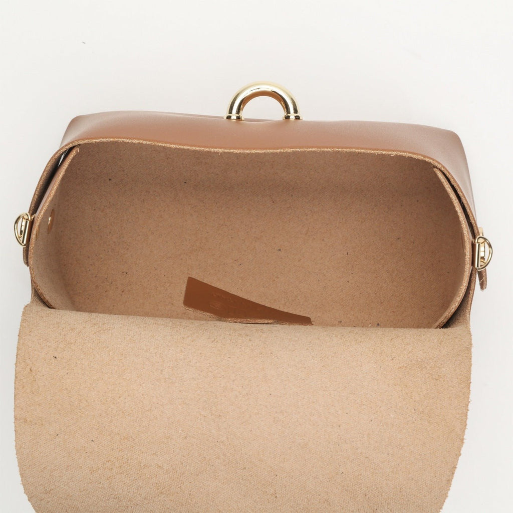 Bolso de mano Zephyr - Camel - Victor & Hugo -La Bradery