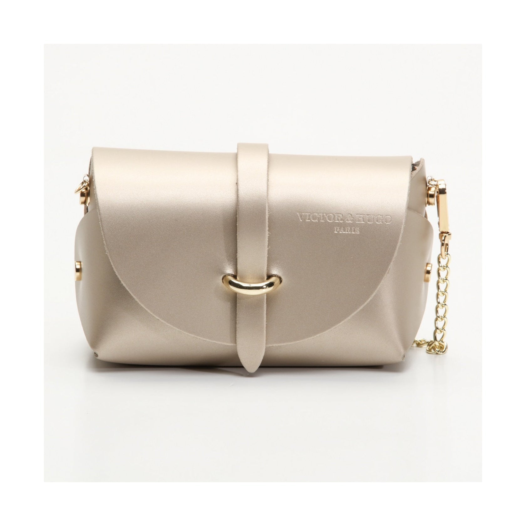 Zephyr clutch - Gold - Victor & Hugo -The Bradery