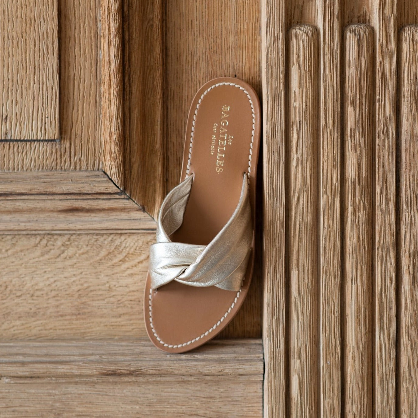 Mules Kitti - Platinium MULES Les Bagatelles