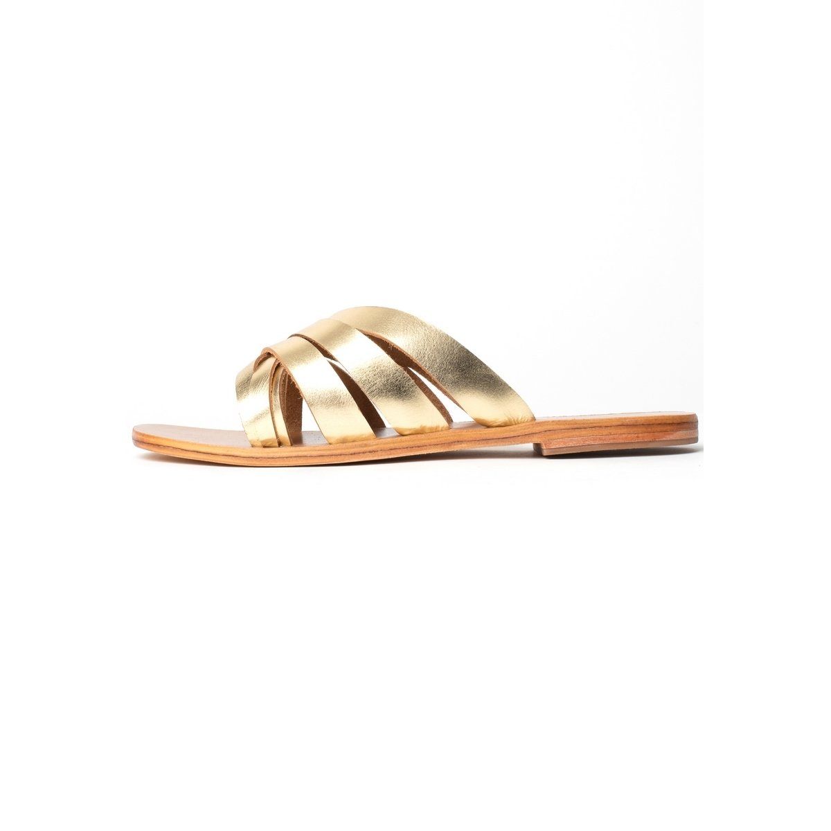 Mules Marica - Dark Gold Mules Les Bagatelles