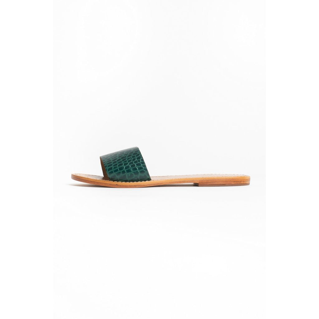 Mules York - Croco Verde - Les Bagatelles - Les Bagatelles* - The Bradery
