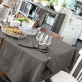 Nappe rectangle GAÏA Granit - L'Effet Papillon - The Bradery