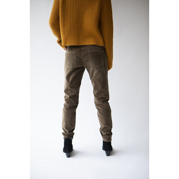Pantalon Bamboo Loose Corduroy Beige - Coupe Boyfriend - Notify - The Bradery