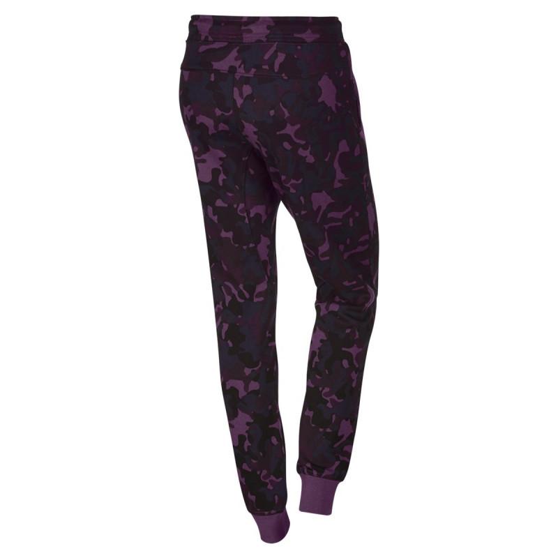 Pantalón Nike Tech Fleece Camo Track - 695344-563 - Morado - Mujer PANTALÓN NIKE MUJER TEXTIL Nike