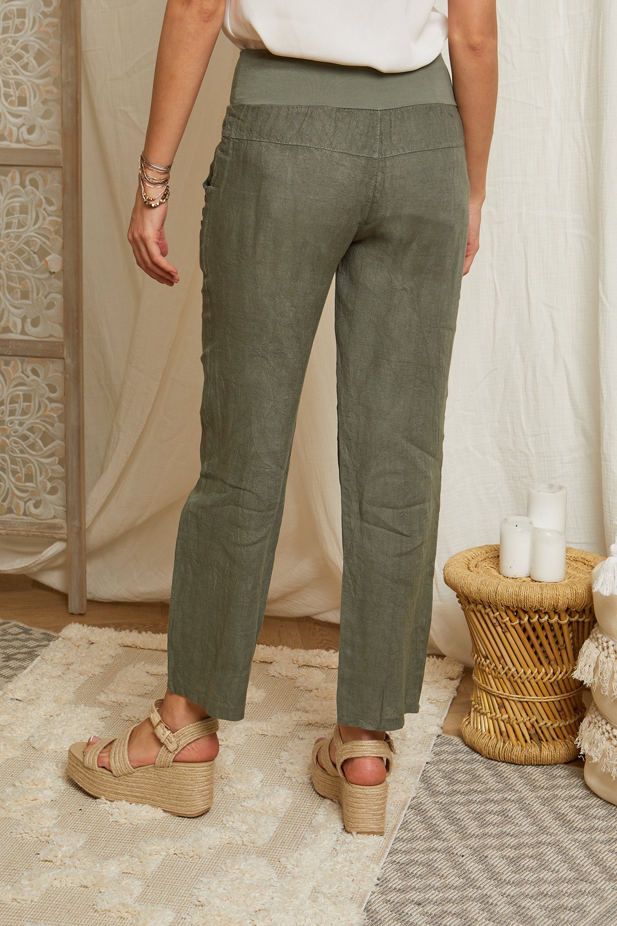 Pantalones caqui - Mujer PANTALONES Y SHORTS Autour Du Lin