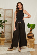 Pantalon Noir - Femme PANTALONS & SHORTS Autour Du Lin