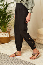 Pantalon Noir - Femme PANTALONS & SHORTS Autour Du Lin