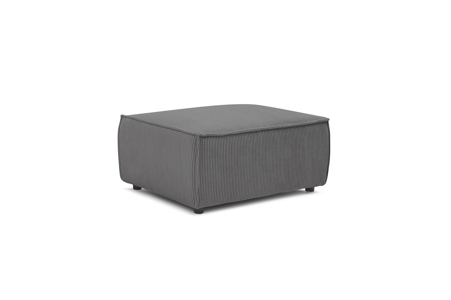 Compact NIHAD corduroy pouffe - BOBOCHIC - The Bradery