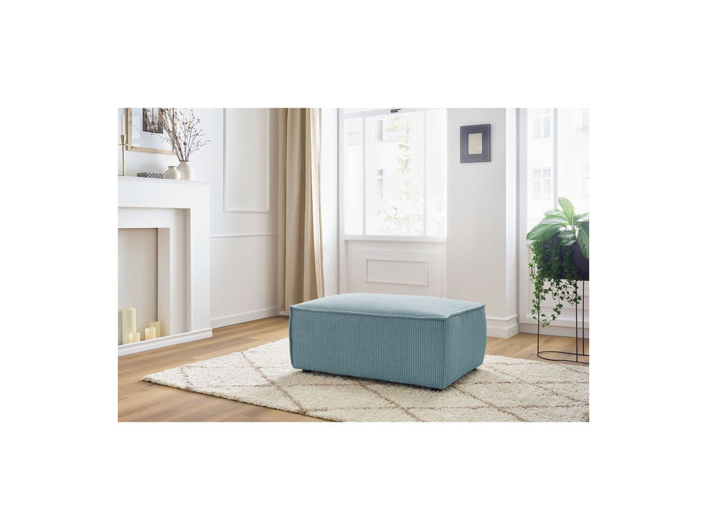 Compact NIHAD corduroy pouffe - BOBOCHIC - The Bradery