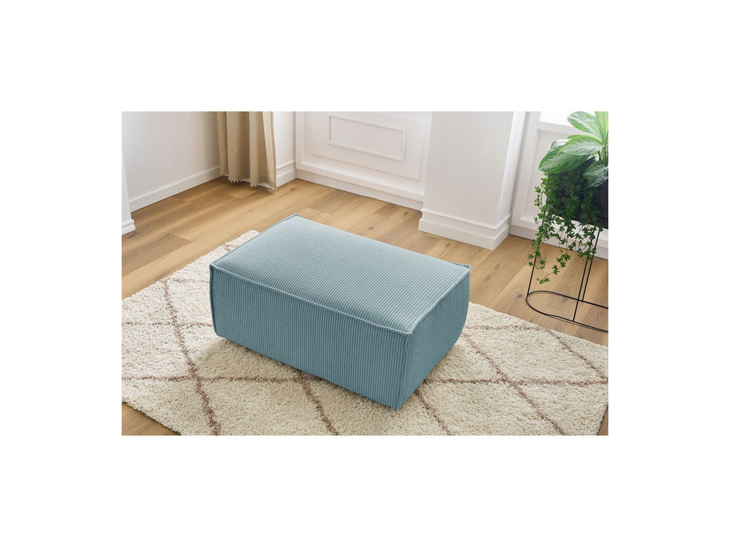 Compact NIHAD corduroy pouffe - BOBOCHIC - The Bradery
