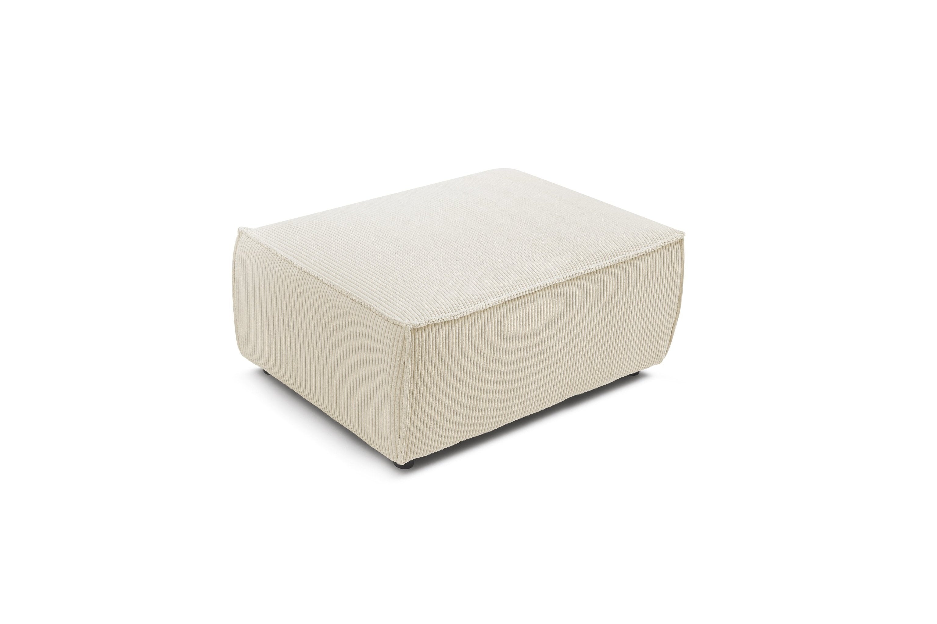 Compact NIHAD corduroy pouffe - BOBOCHIC - The Bradery