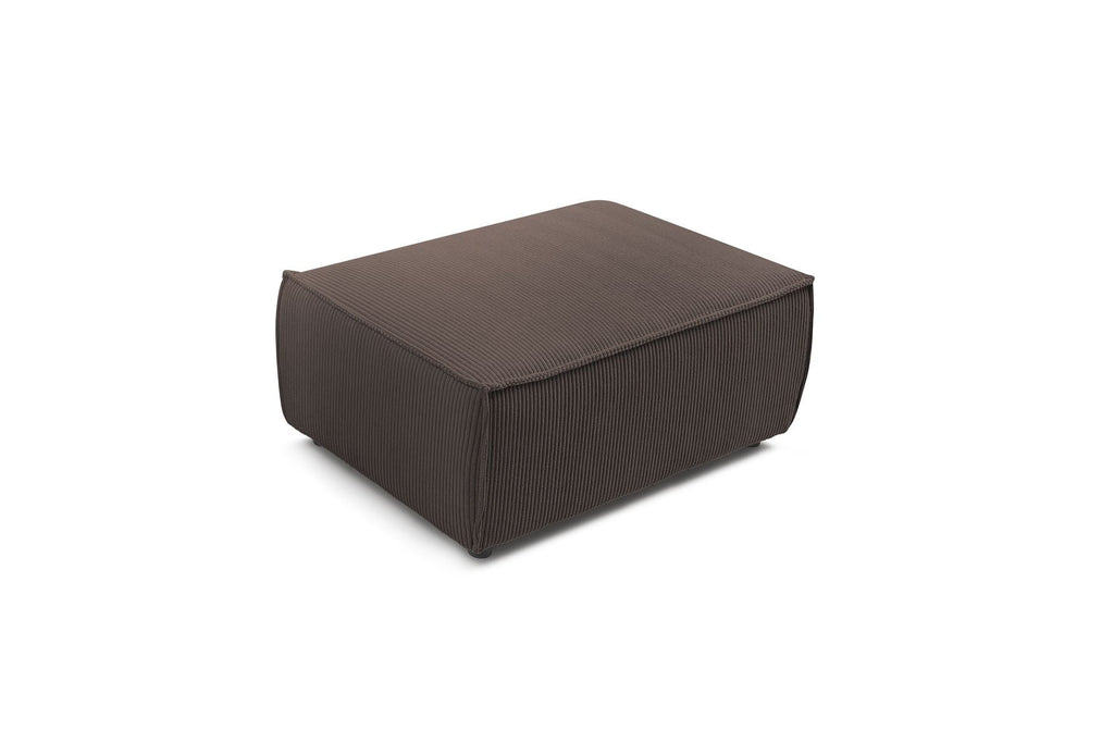 Compact NIHAD corduroy pouffe - BOBOCHIC - The Bradery
