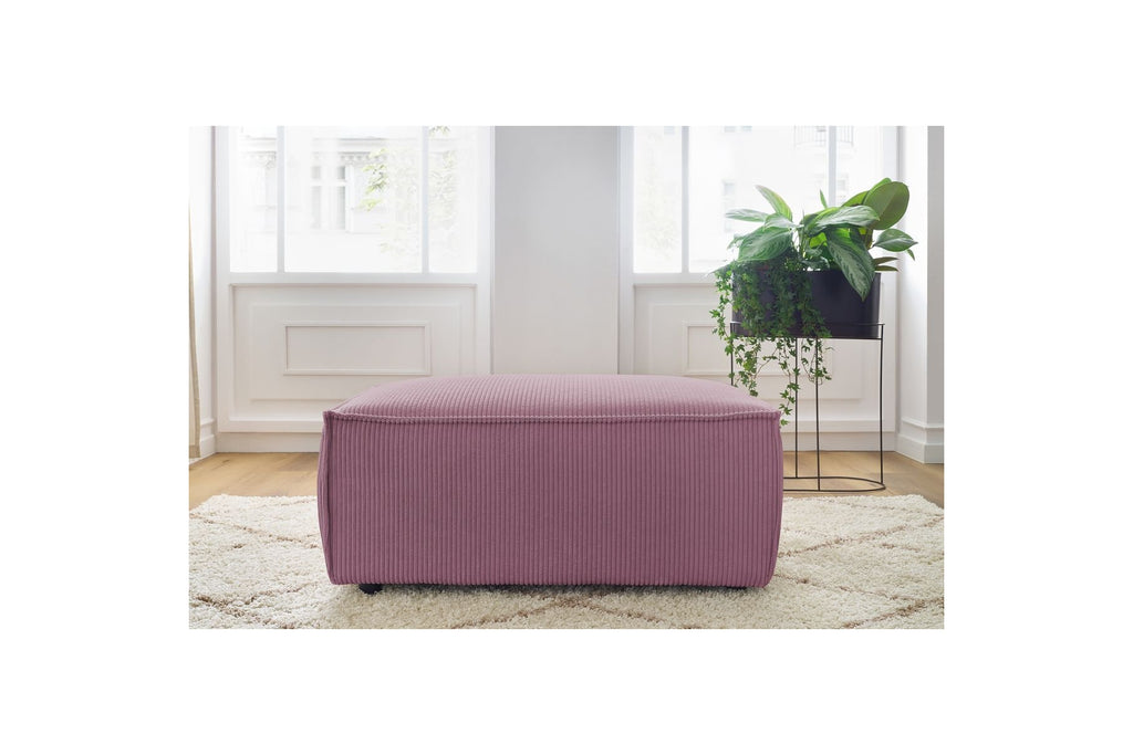 Compact NIHAD corduroy pouffe - BOBOCHIC - The Bradery