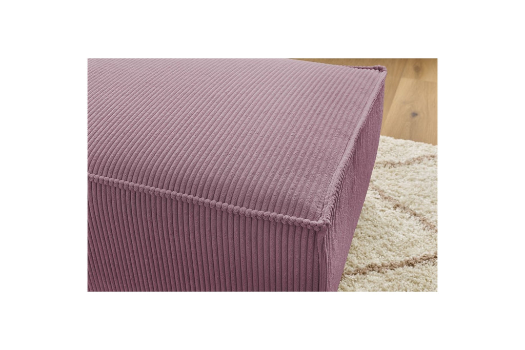 Compact NIHAD corduroy pouffe - BOBOCHIC - The Bradery