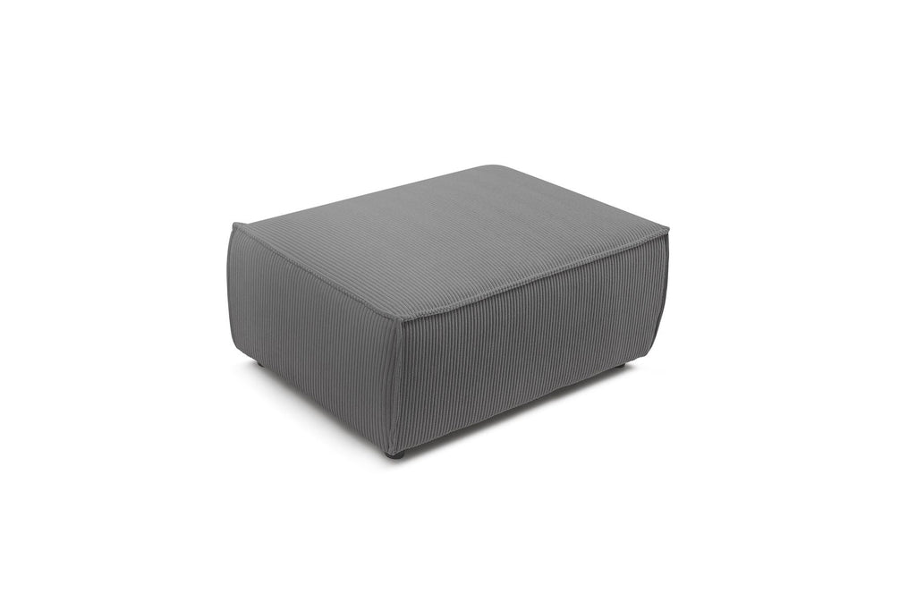 Compact NIHAD corduroy pouffe - BOBOCHIC - The Bradery
