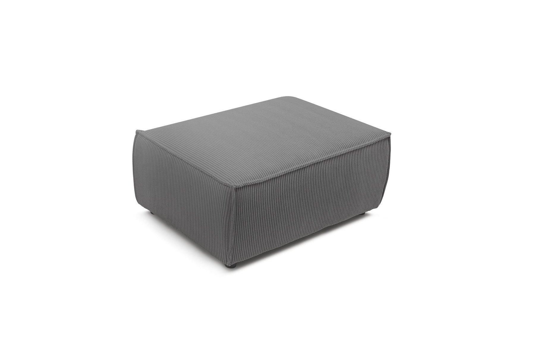 Compact NIHAD corduroy pouffe - BOBOCHIC - The Bradery