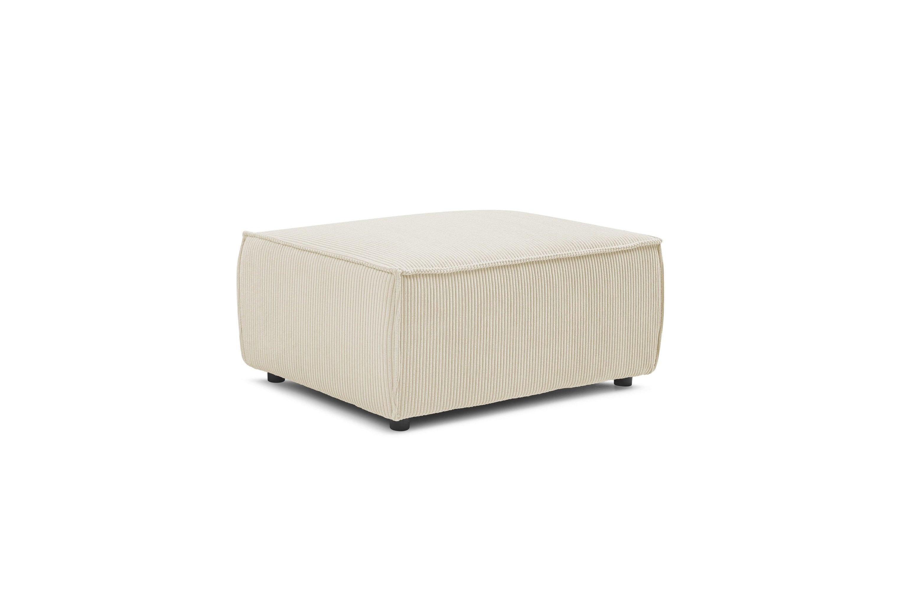 Compact NIHAD corduroy pouffe - BOBOCHIC - The Bradery