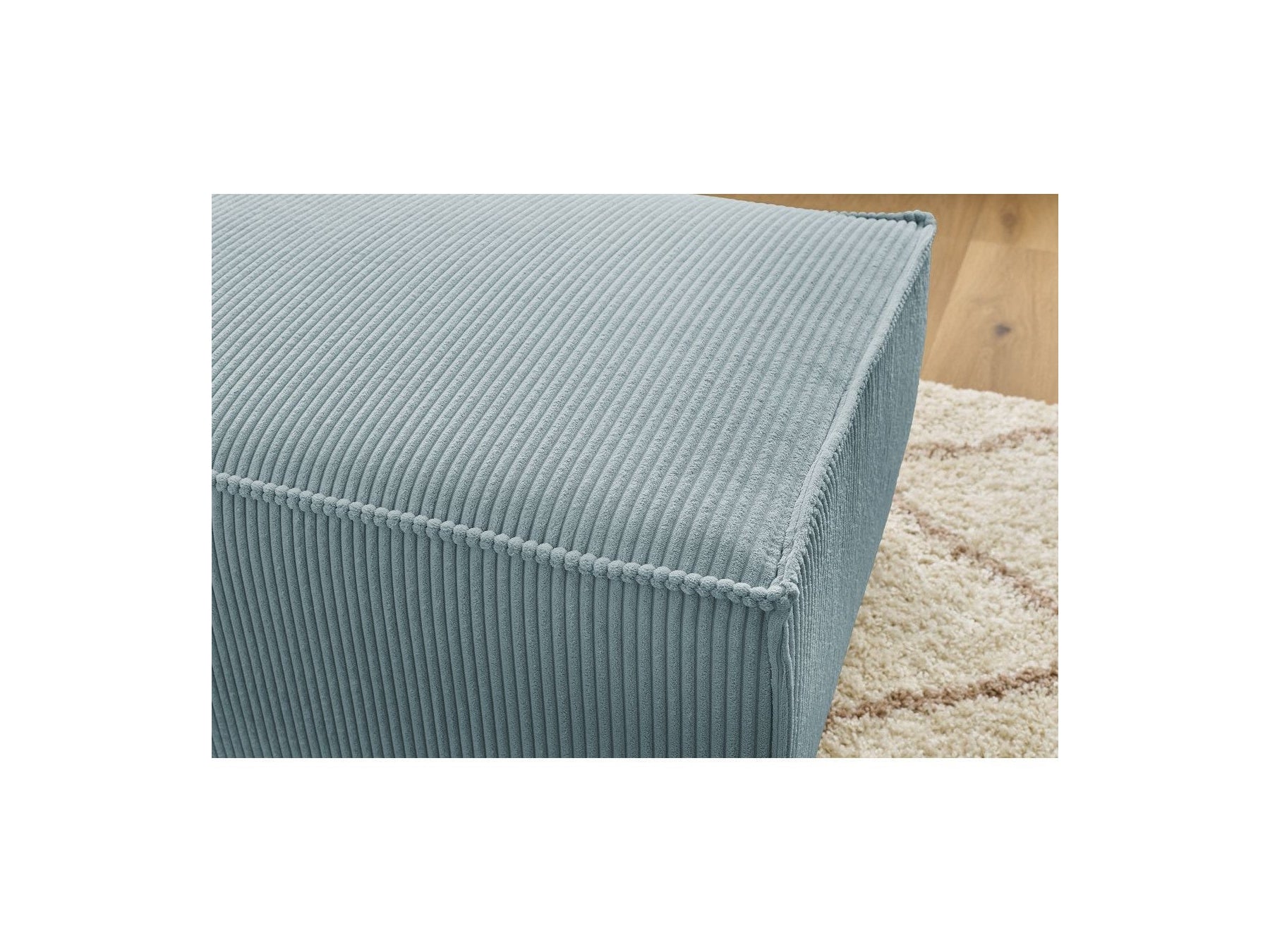 Compact NIHAD corduroy pouffe - BOBOCHIC - The Bradery