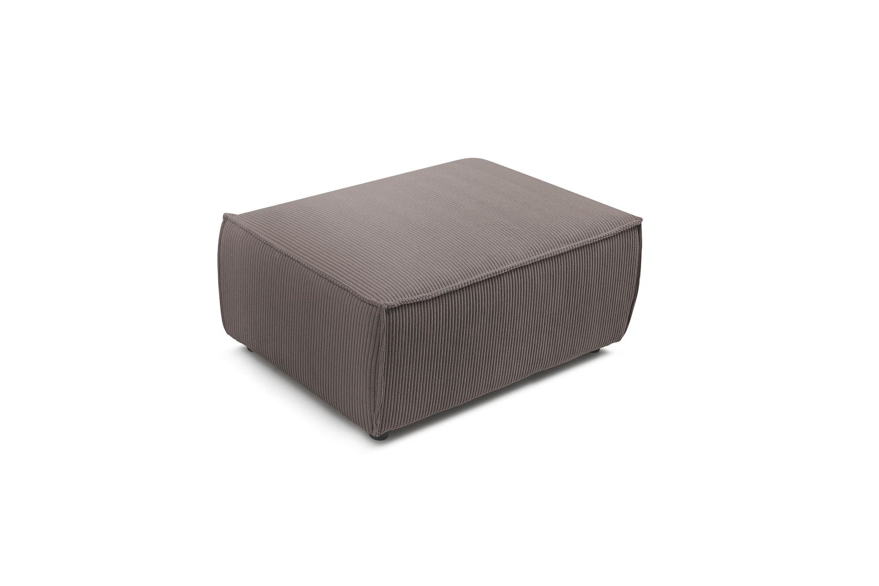 Compact NIHAD corduroy pouffe - BOBOCHIC - The Bradery