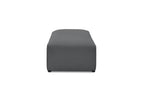 Ottoman for modular sofa MEGEVE smooth fabric - BOBOCHIC - The Bradery