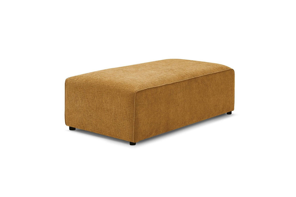 Pouf pour canapé modulable MEGEVE tissu texturé - BOBOCHIC - The Bradery