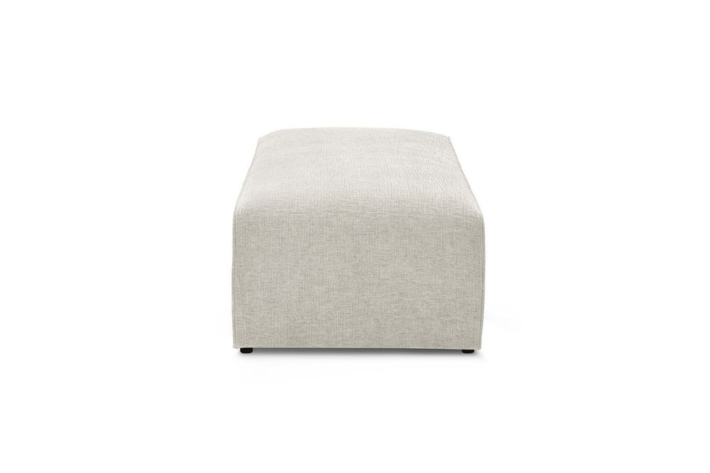 Pouf pour canapé modulable MEGEVE tissu texturé - BOBOCHIC - The Bradery