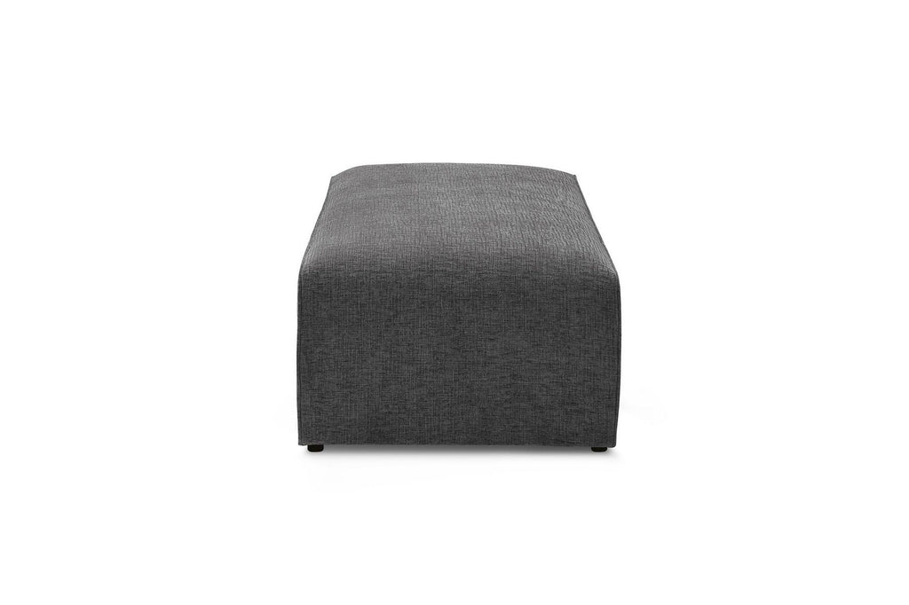 Pouf pour canapé modulable MEGEVE tissu texturé - BOBOCHIC - The Bradery