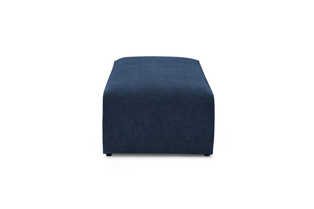 Pouf pour canapé modulable MEGEVE tissu texturé - BOBOCHIC - The Bradery