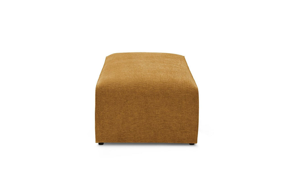 Pouf pour canapé modulable MEGEVE tissu texturé - BOBOCHIC - The Bradery