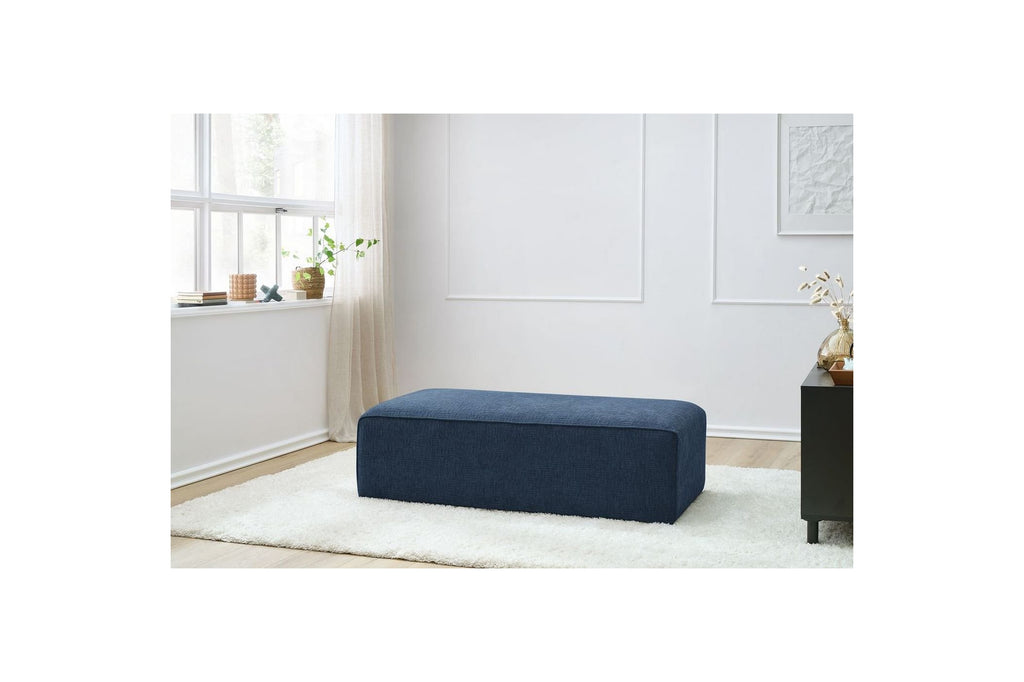 Pouf pour canapé modulable MEGEVE tissu texturé - BOBOCHIC - The Bradery