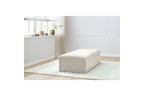 Pouf pour canapé modulable MEGEVE tissu texturé - BOBOCHIC - The Bradery