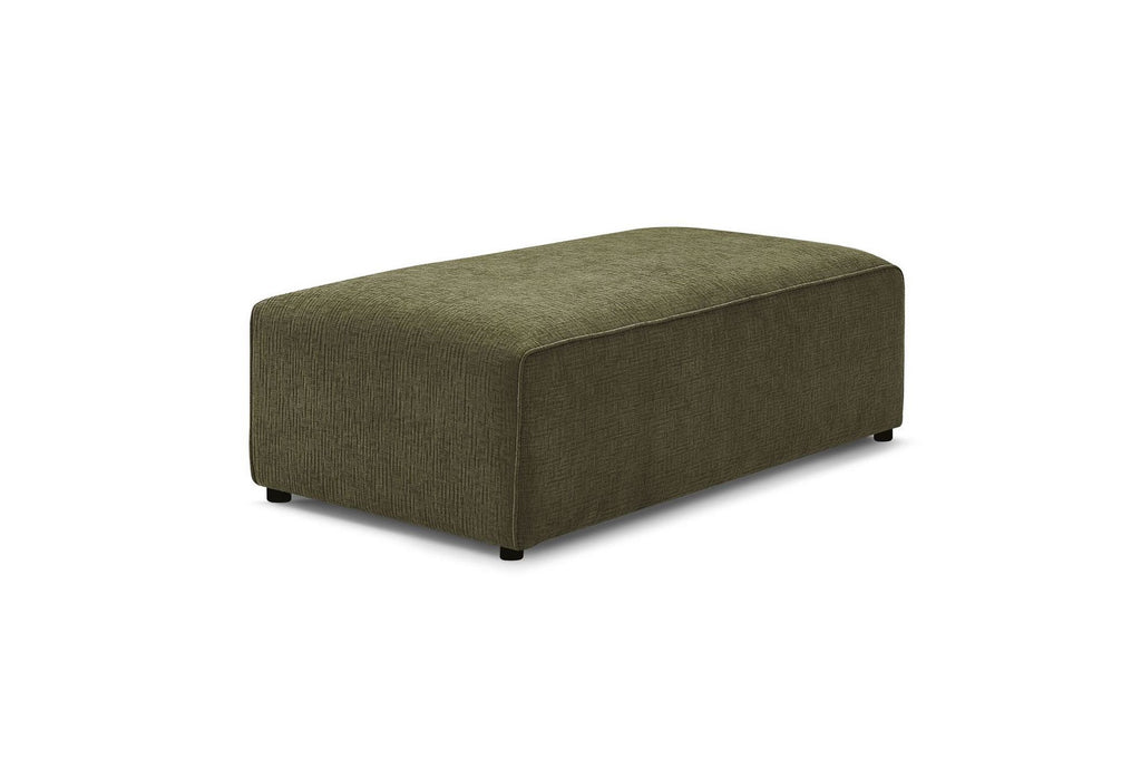 Pouf pour canapé modulable MEGEVE tissu texturé - BOBOCHIC - The Bradery