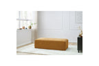 Pouf pour canapé modulable MEGEVE tissu texturé - BOBOCHIC - The Bradery
