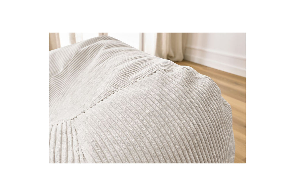 Pouf ultra moelleux VOLTAIRE velours côtelé - BOBOCHIC - The Bradery