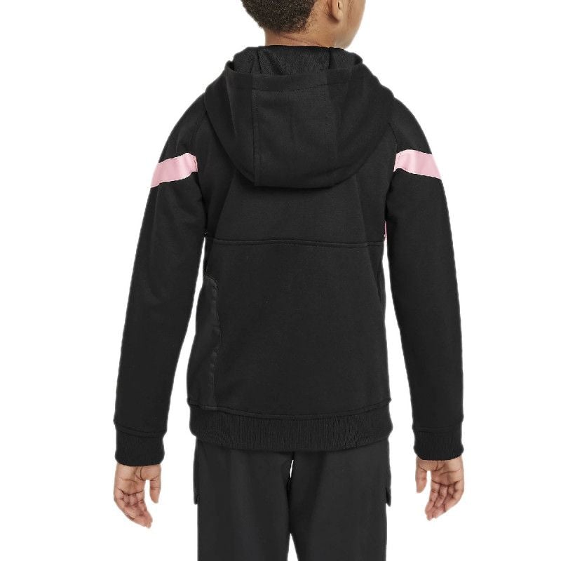 Psg Y Travel Flc Sudadera con capucha - Sudadera textil junior - Negro SUDADERA TEXTIL JUNIOR Nike