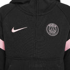 Psg Y Travel Flc Sudadera con capucha - Sudadera textil junior - Negro SUDADERA TEXTIL JUNIOR Nike