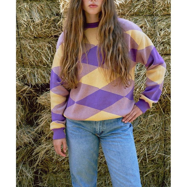 Doma sweater - Lila - Robin Collection -The Bradery