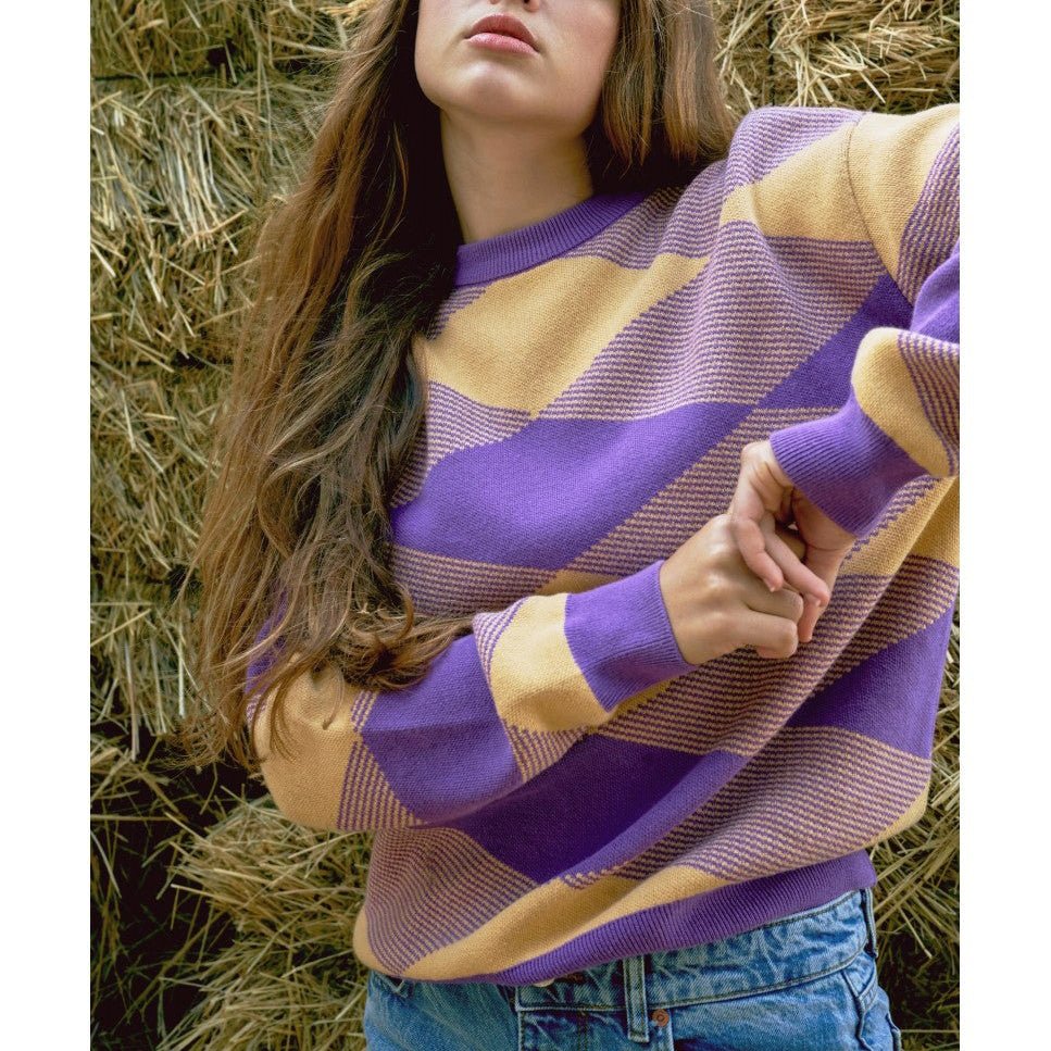 Doma sweater - Lila - Robin Collection -The Bradery